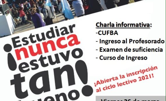 Charla Informativa Inglés 2021