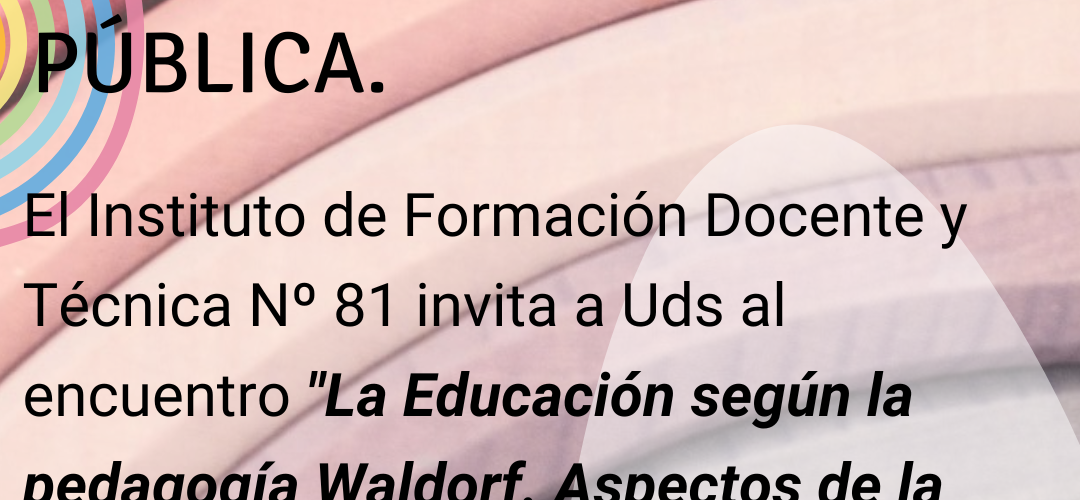 Afiche-Encuentro-pedagogia-Waldorf