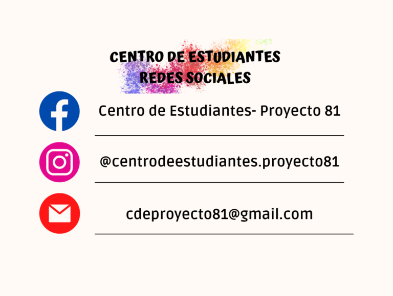 Redes Sociales Centro de Estudiantes – Instituto Superior de Formación ...