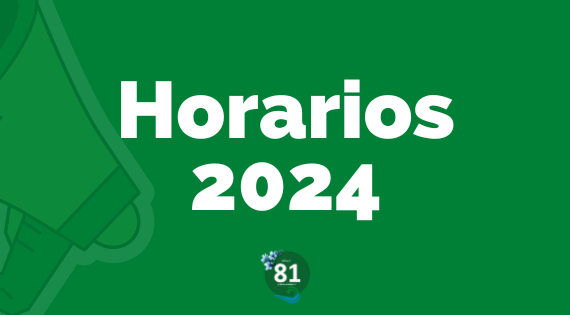 Horarios 2024