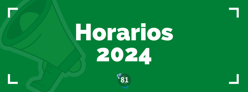 Horarios 2024