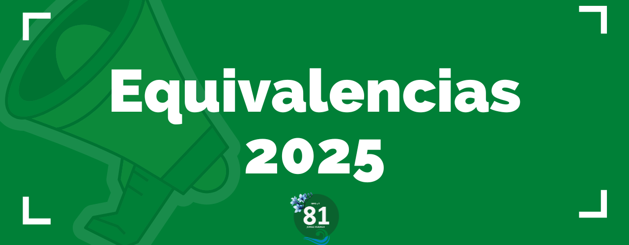 Equivalencias 2025