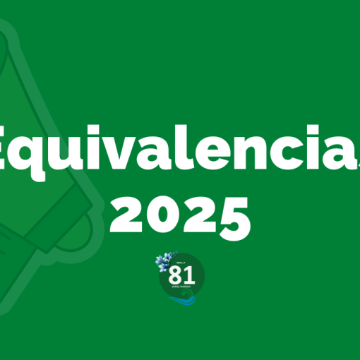 Equivalencias 2025